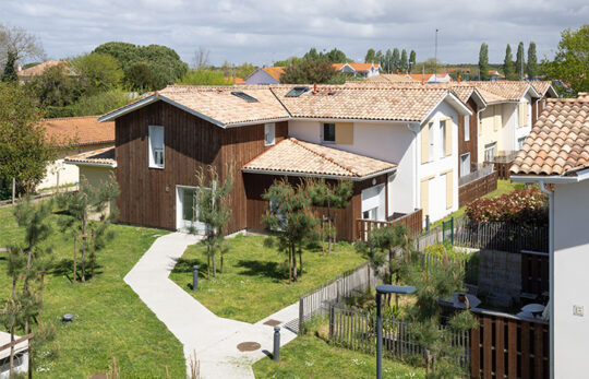 Maisons et appartements avec jardins en Gironde